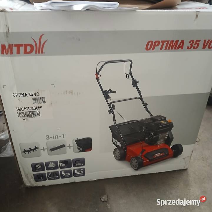 Areator Wekultywator Spalinowy 3w1 MTD OPTIMA 35 mazowieckie Radom