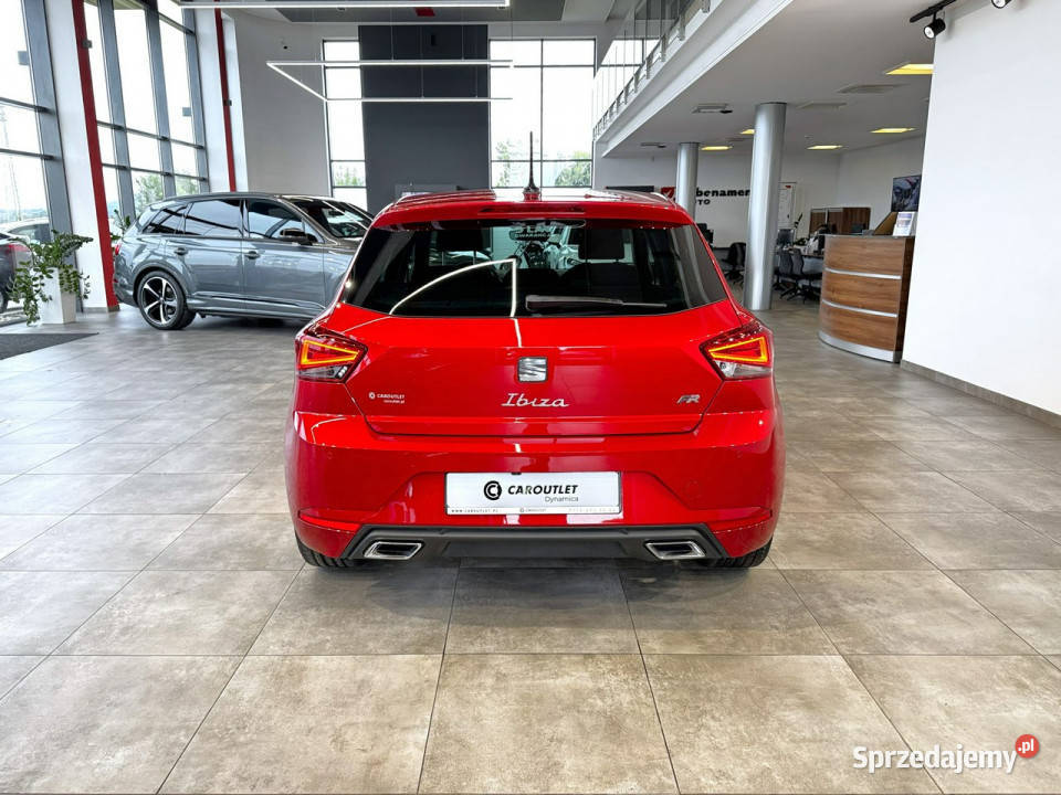 Seat Ibiza FR 10TSI 115 DSG 2024 r salon I czerwony Myślenice