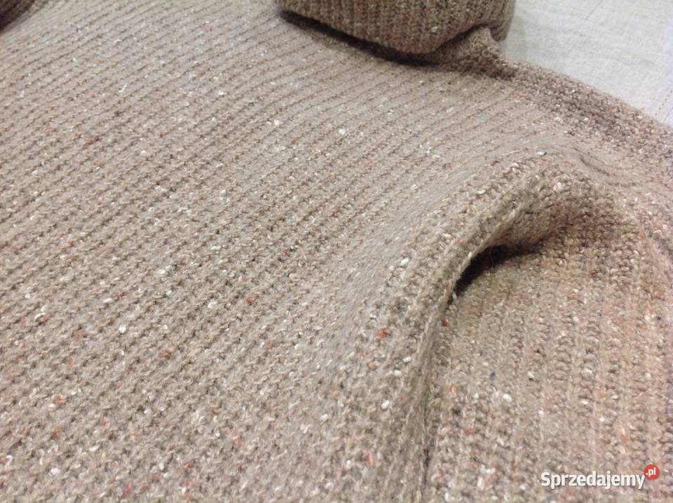 Ciepły Sweter Golf damski MarksSpencer r L wełna Marks&amp;Spencer Nowa Sól