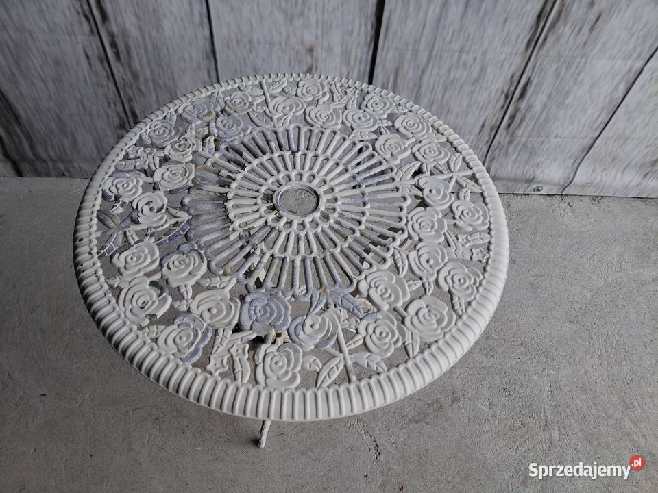 stolik metalowy żeliwny 391