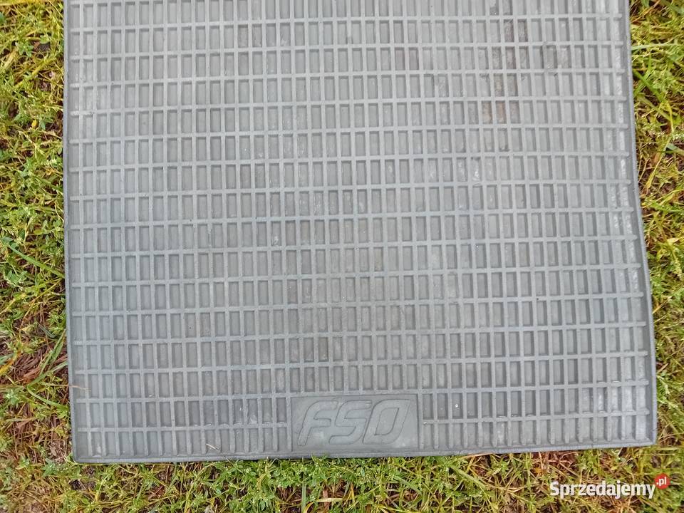 ORGINAŁ Dywaniki FSO gumowe PRAWE tylne polonez osobowe mazowieckie Mińsk Mazowiecki sprzedam