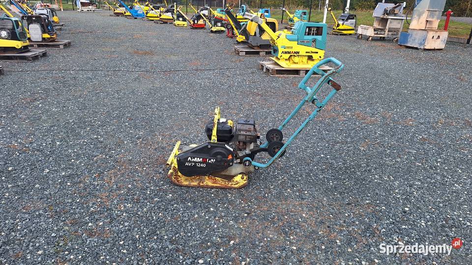 ZAGĘSZCZARKA PŁYTA AMMANN AVP 1240 851 bomag dolnośląskie