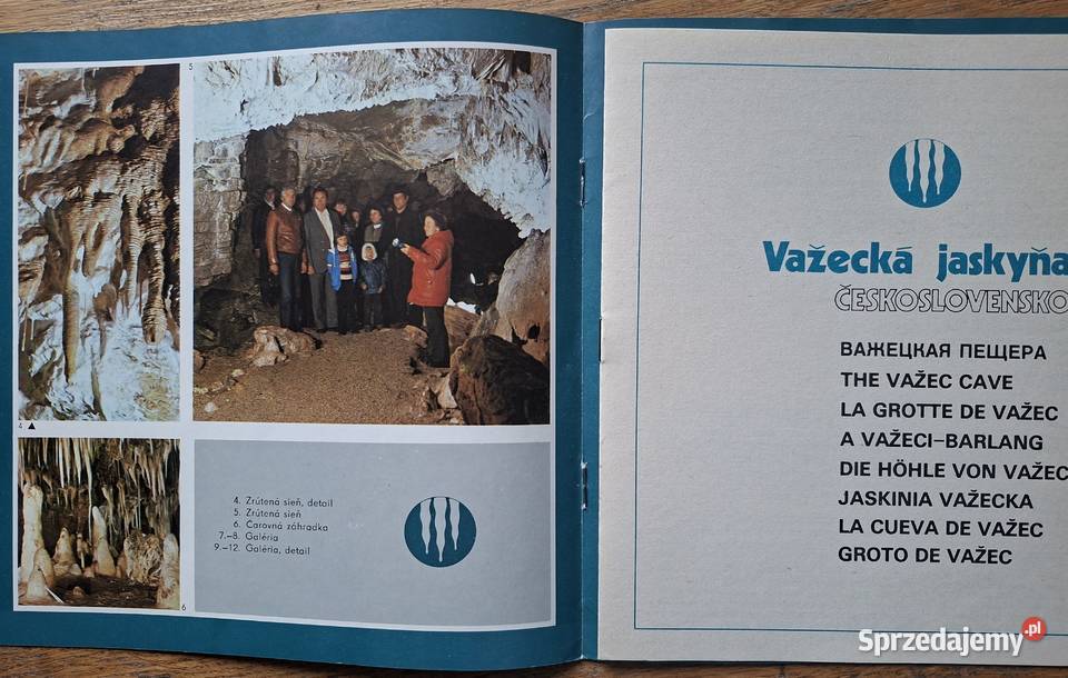 Jaskinie Vażecka Gombasecka Slobody Domica Kraków