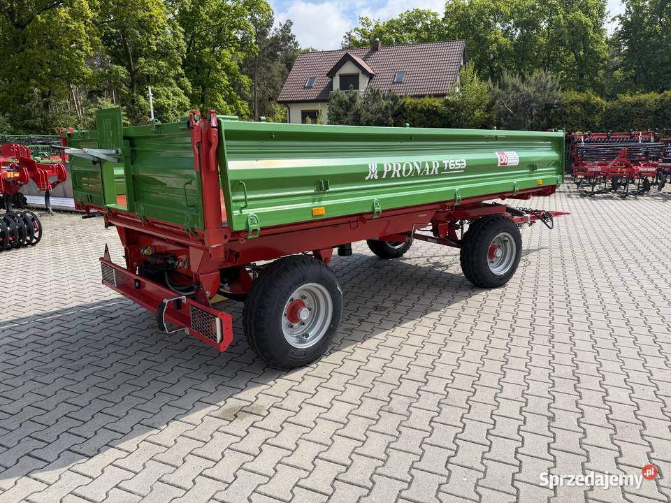 Przyczepa rolnicza komunalna Pronar T653 4T Opatówek