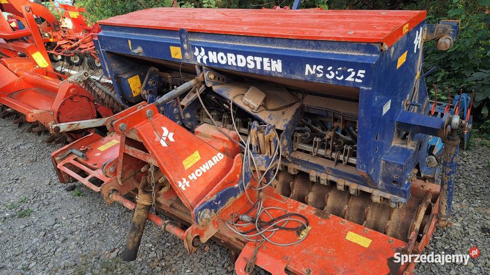 Agregat uprawowo siewny Howard Nordsten 25m