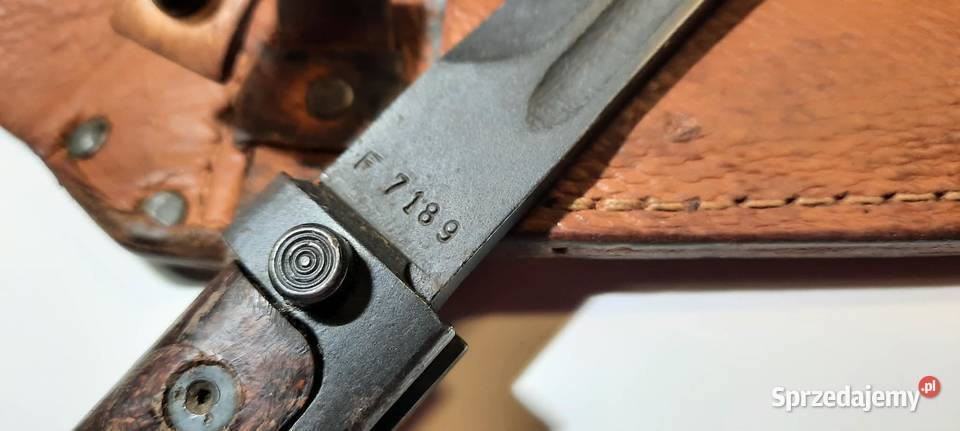 Bagnet Czechosłowacki wzór 1958 z pochwą