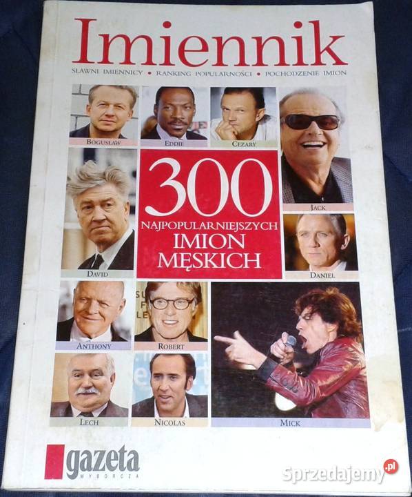 Imiennik 300 najpopularniejszych imion męskich T Chełm