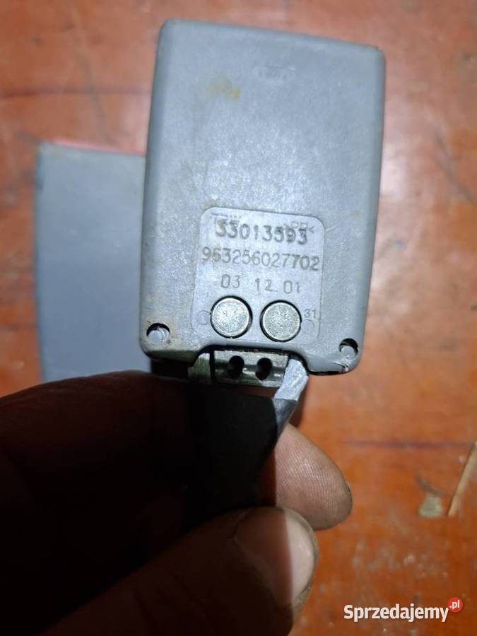 Zapinka zapinki pasa pasów lewy tył Citroen C5 I Przyborów