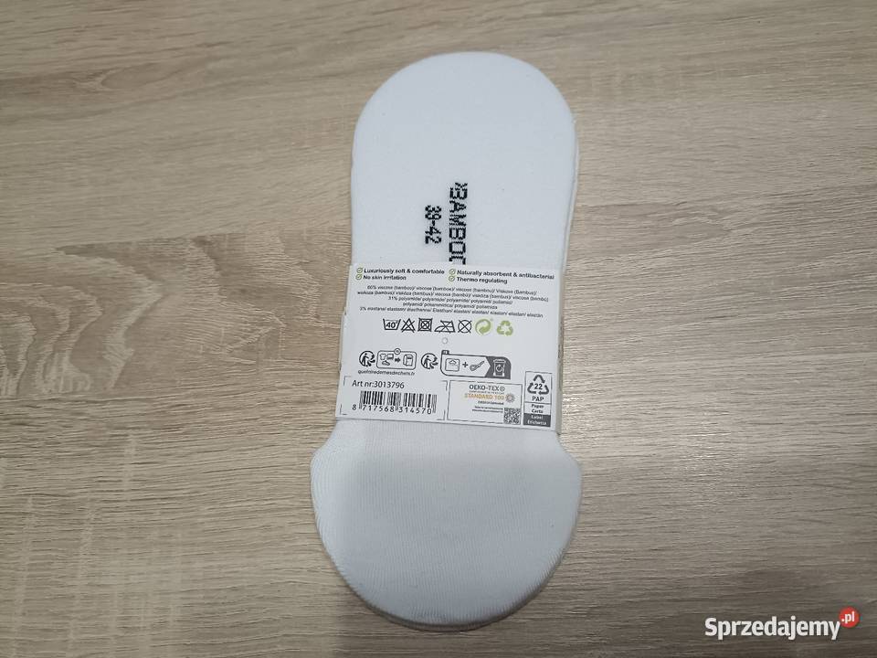 Dwupak niewidoczne stopki z silikonem Bamboo stopki pomorskie Kwidzyn sprzedam