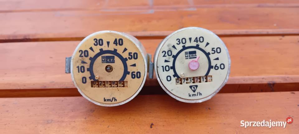 2x licznik prędkościomierz romet komar kadet Motoryzacja Parzęczew