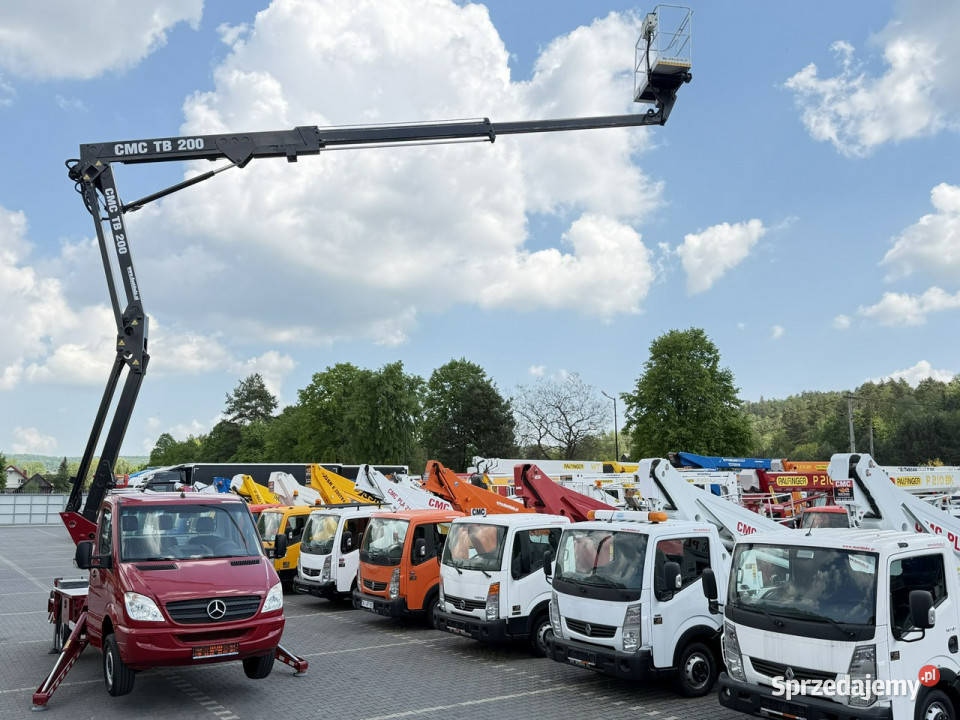 Mercedes Sprinter Podnośnik Koszowy 20m CMC Widełki sprzedam