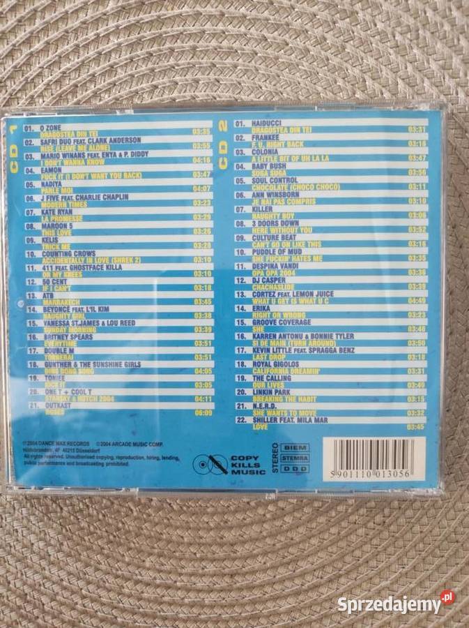 Popcorn Mega Dance Hits 1 22004 vintage muzyka świętokrzyskie Kielce