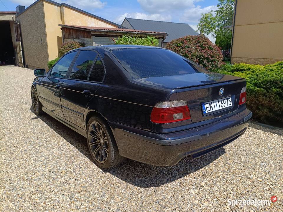 BMW E39 525d M pakiet Individual Carbonshwarz łódzkie Mokrsko