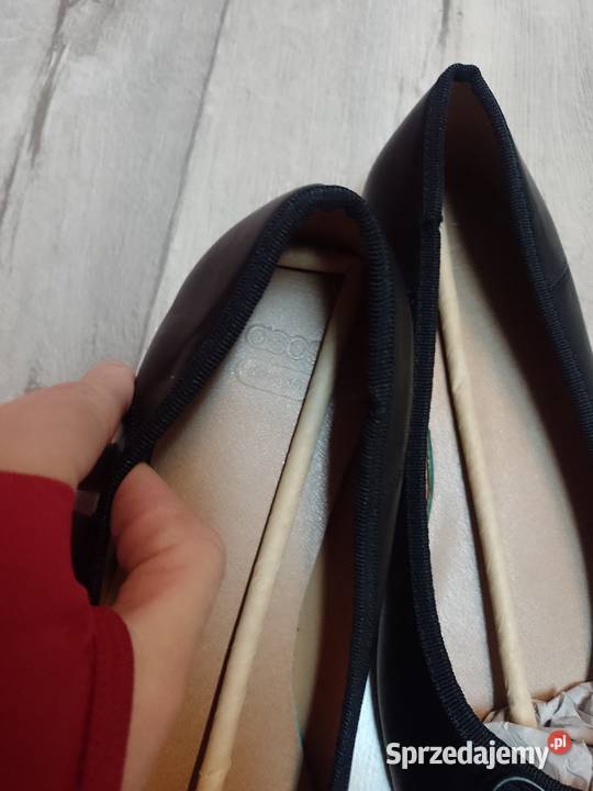 4142 ASOS Design CZARNE baleriny wieczorowe z Kraków