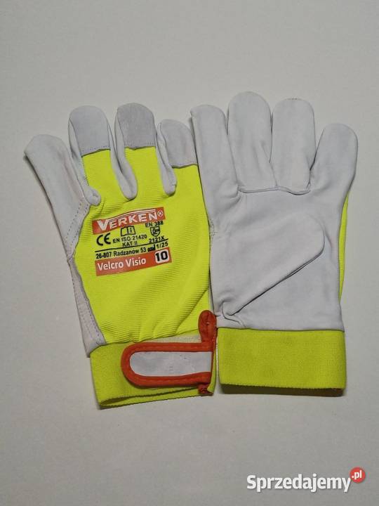 Rękawice robocze skórzane Verken VelcroVisio Radom