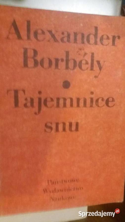 Borbely Tajemnice snu używane książki prezenty Warszawa