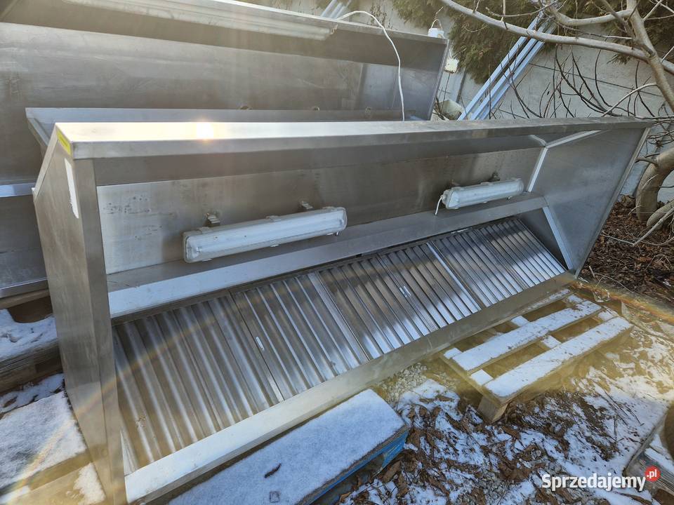 OKAP GASTRONOMICZNY Z FILTRAMI 27010052 Ostrów Wielkopolski sprzedam