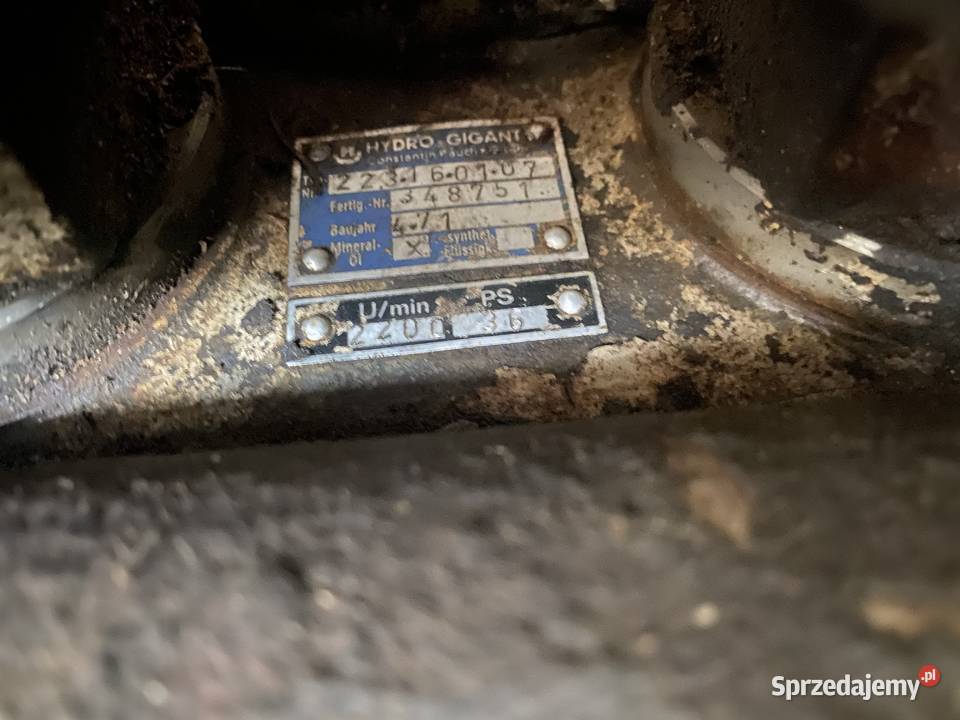 Koparka atlas obrotnica skrzynia pompa Parczew