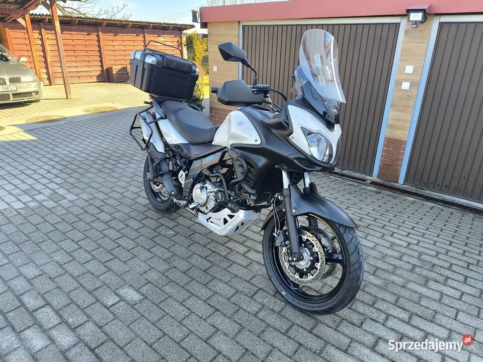 Suzuki VSTROM DL 650 L2 ABS Kufry Grzane Manetki nieuszkodzony Motocykle, skutery, quady