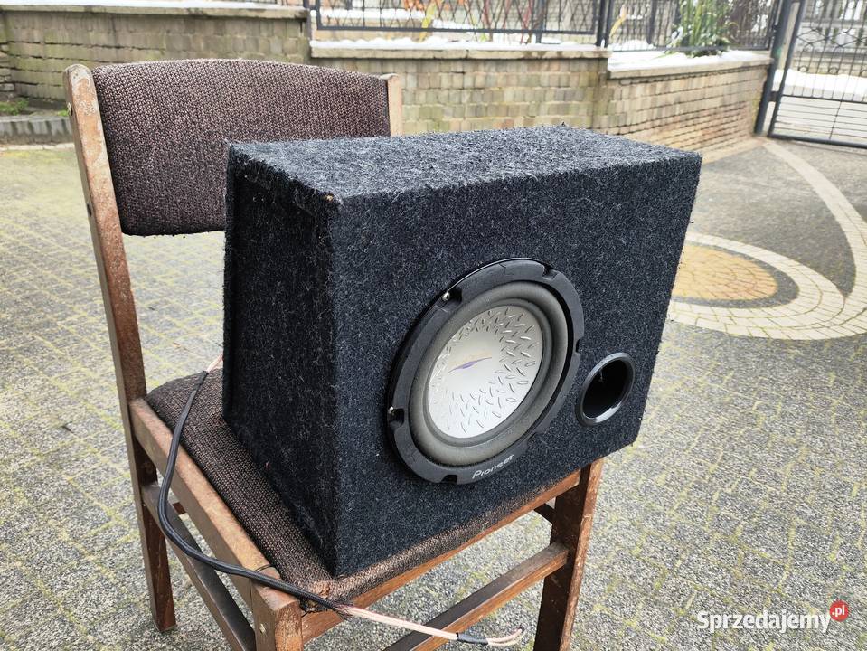 Skrzynia basowa bassowa tuba Pioneer TSW203F śląskie