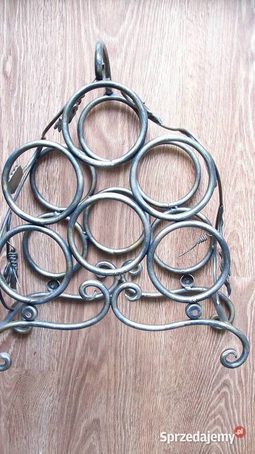 Stojak regał na wino metaloplastyka Stojaki na wino pomorskie Reda