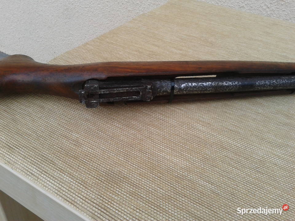 replika karabinu metal drewno naturalne części wielkopolskie Skiereszewo sprzedam