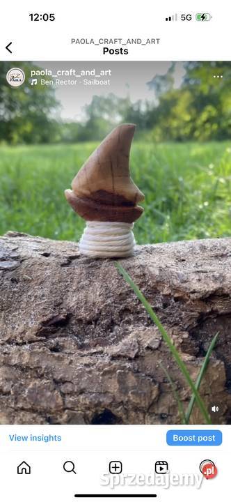 Zaglowka Drewniana dekoracja Ręcznie rzeźbione Białystok