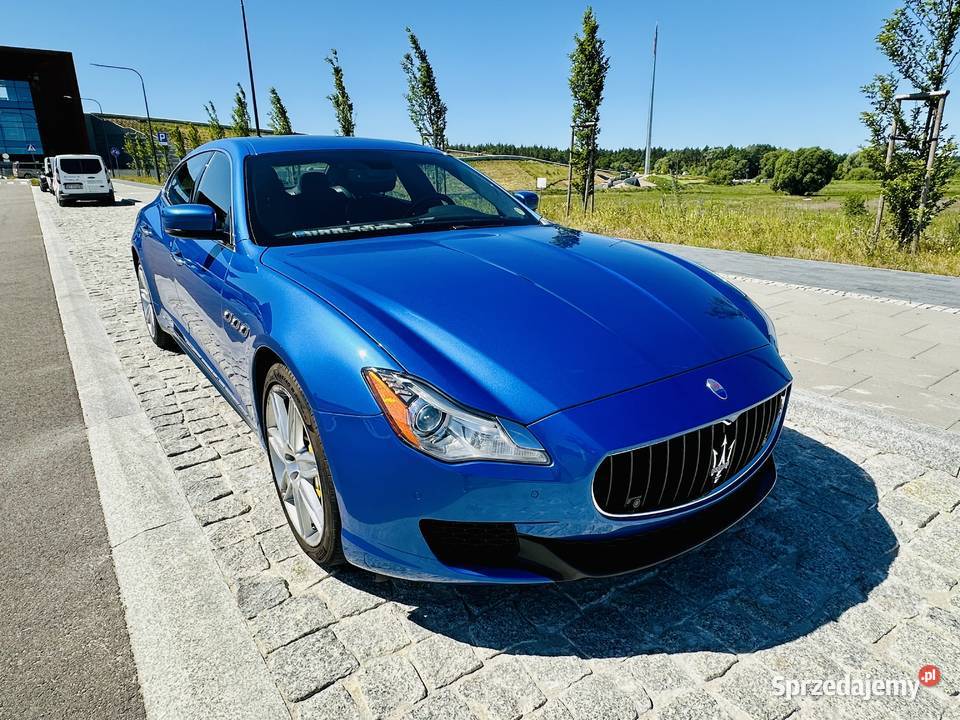 Maserati Quattroporte Q4 30 V6 WYJĄTKOWY kolor Rok produkcji 2014 Quattroporte Warszawa