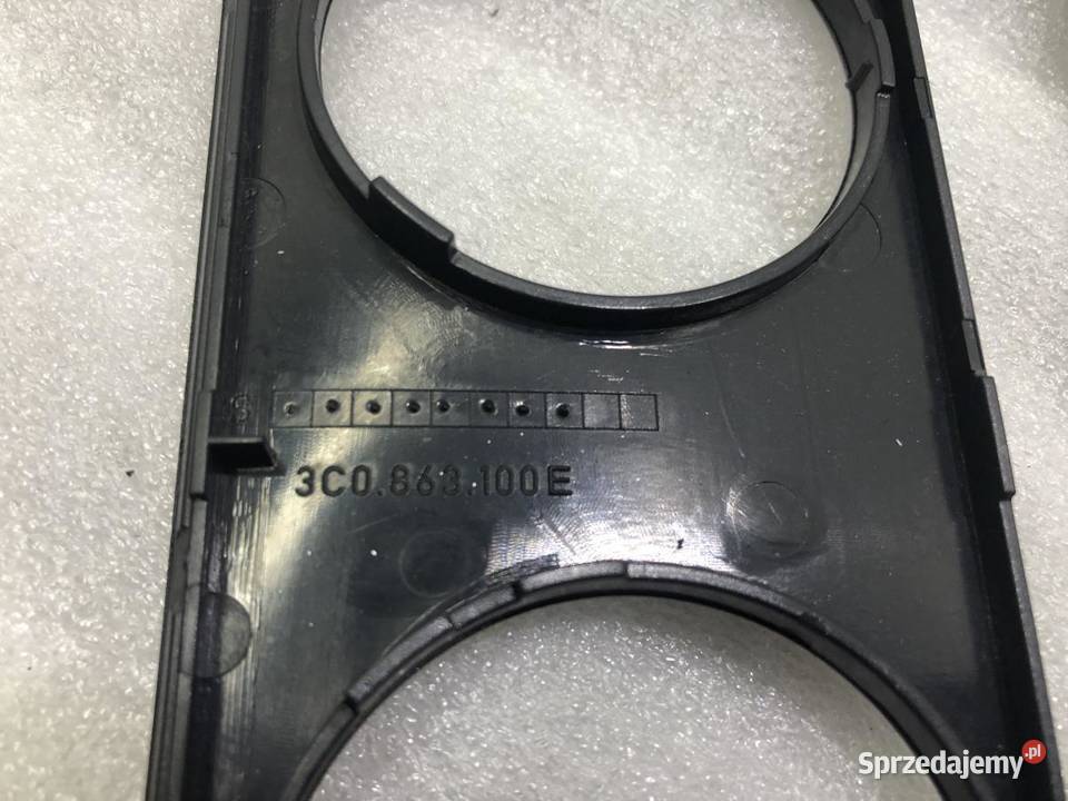 RAMKA PANEL DEKOR DESKI VW PASSAT B6 3C0863100E Wyposażenie wnętrza