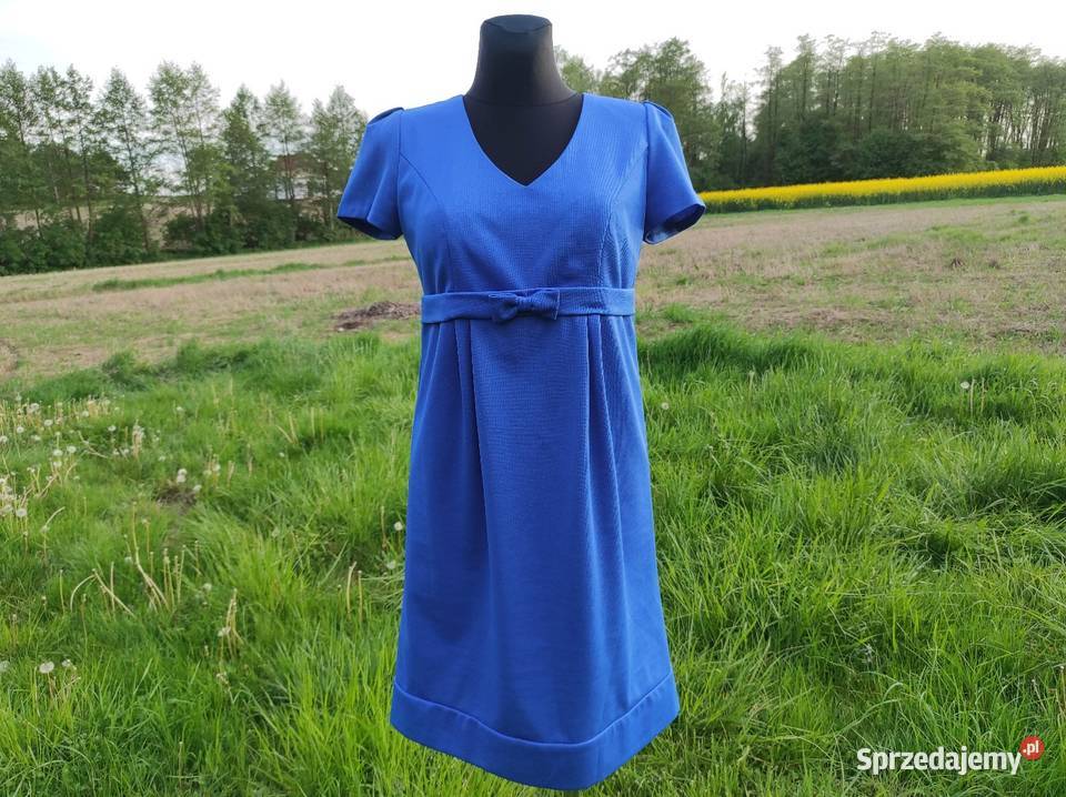 Piękna niebieska sukienka ciążowa 40 L 42 XL Płock