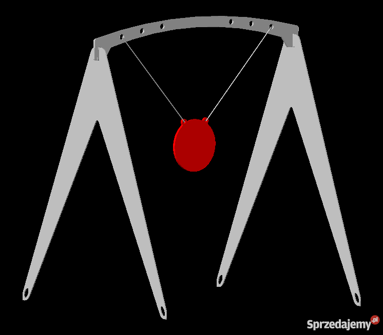 Tarcza strzelecka Hardox 550 gr10mm Gong 300x300 Sporty strzeleckie i myślistwo dolnośląskie Marciszów