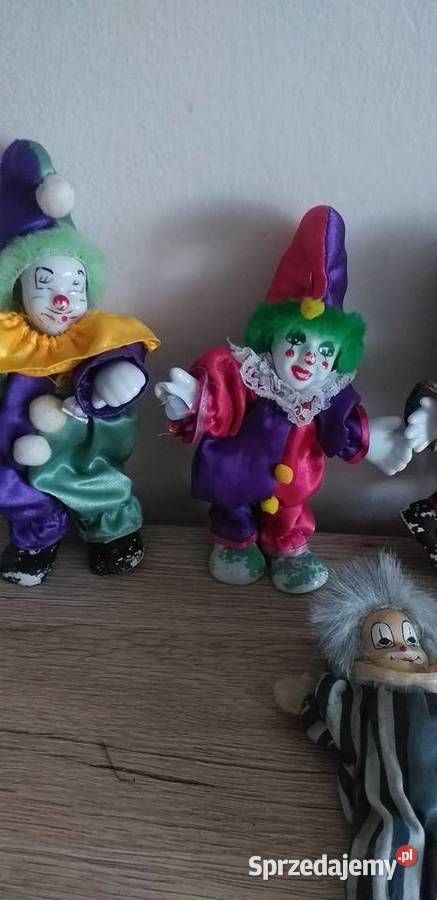 Klauny porcelanowe prl łódzkie Przedbórz