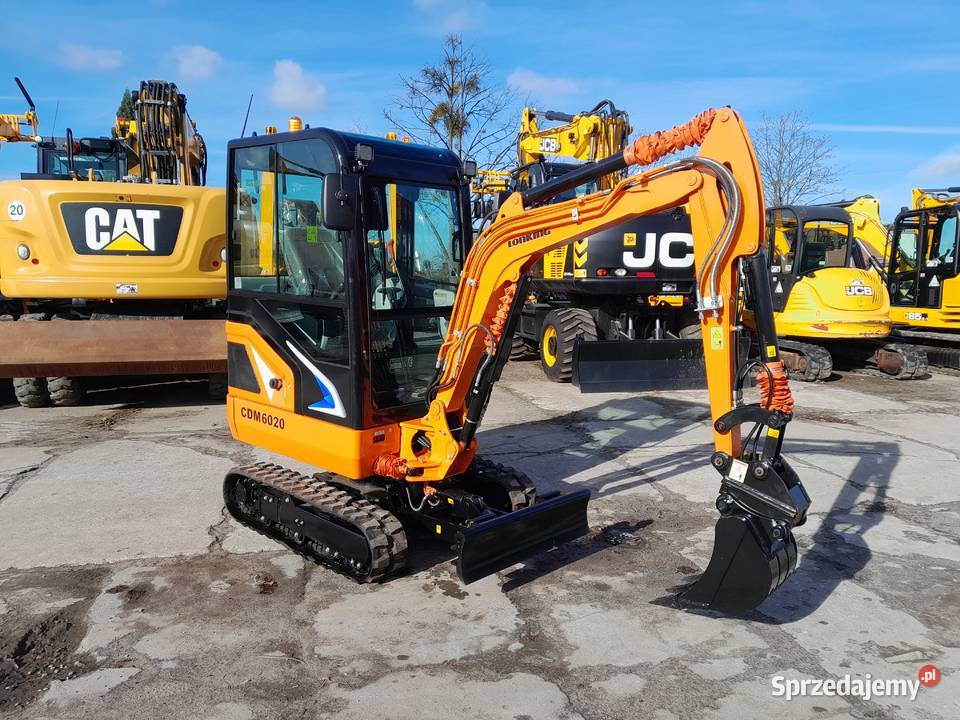 MINIKOPARKA 2 TONY LONKING JCB CAT KUBOTA VOLVO pełny VAT Krotoszyn