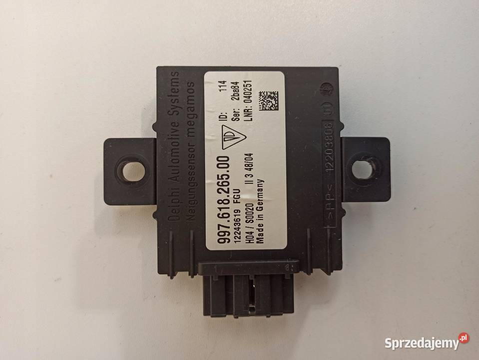 PORSCHE 987 MODUŁ CZUJNIK POCHYLENIA 99761826500 dolnośląskie