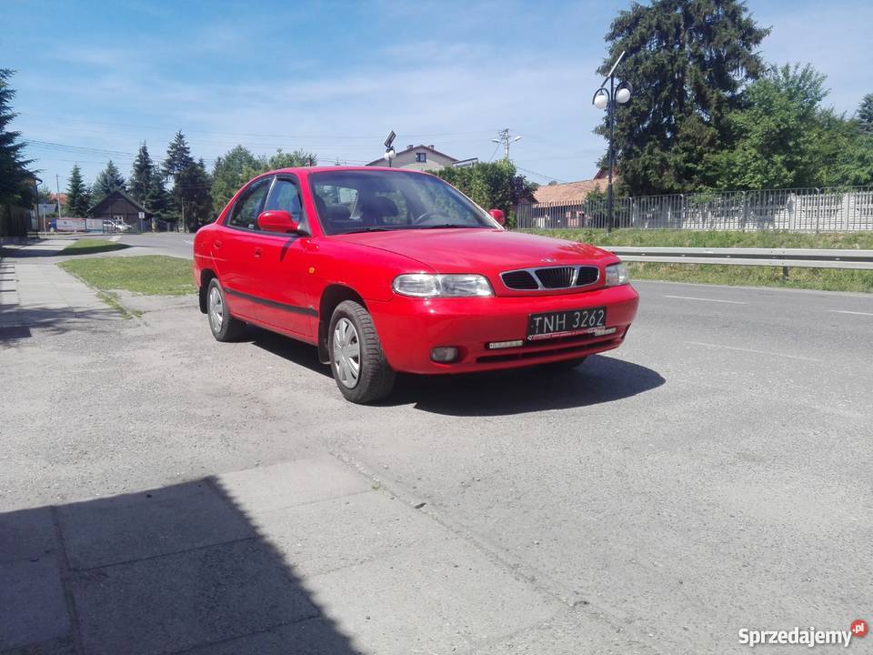 Daewoo nubira 16 gaz polski salon 1 właściciel czerwony Tarnów