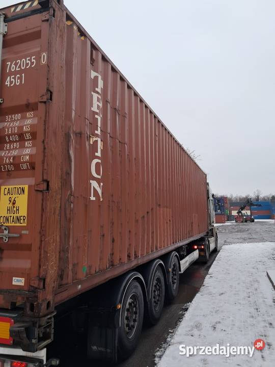 Kontener morski 40 HC CW 12 metrów Pewny podlaskie Białystok sprzedam