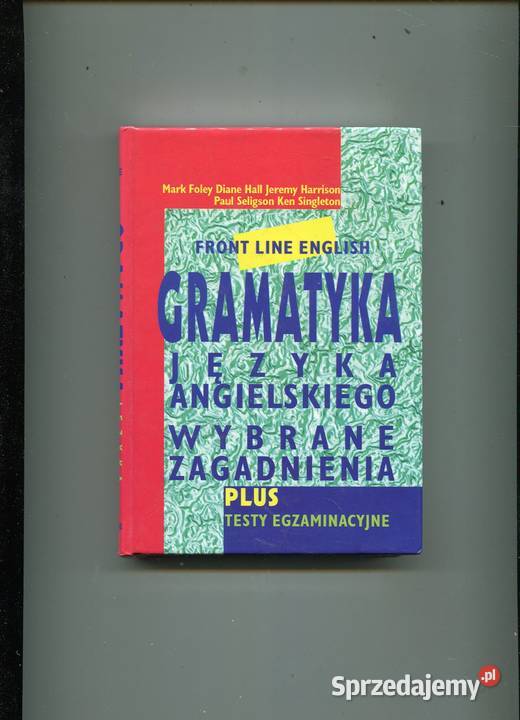 Gramatyka języka angielskiego wybrane twarda Szczecin