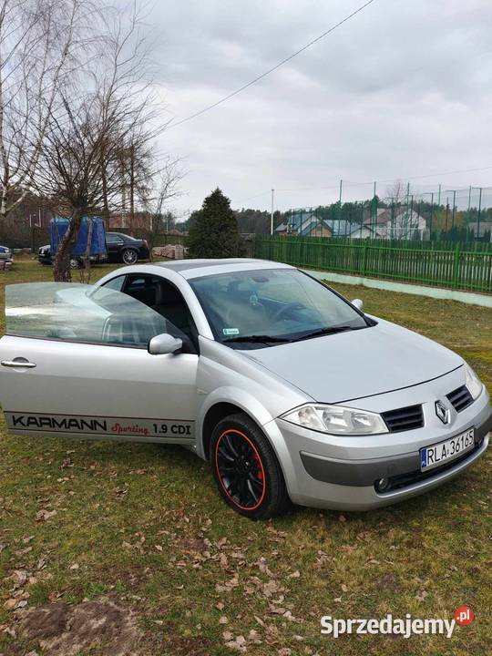Renault Megane Cabrio Karmann Rok produkcji 2005 podkarpackie Rakszawa