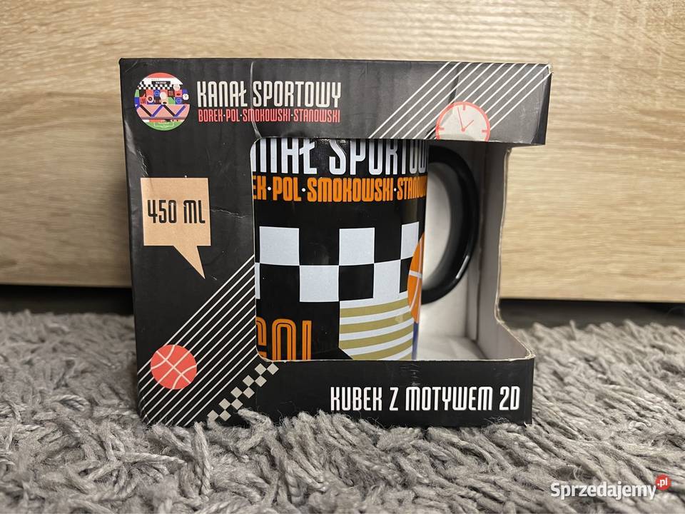 Unikatowy kubek 450 ml Kanał Sportowy BOREK POL sprzedam