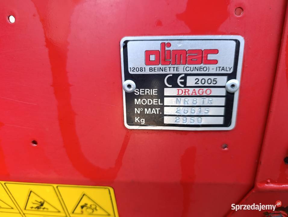 Olimac Drago 8 przystawka do kukurydzy Planta