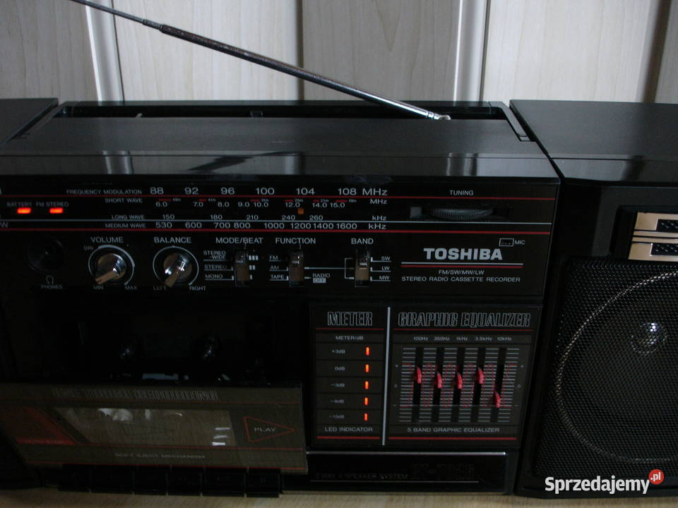Radiomagnetofon TOSHIBA RT7026 Radioodtwarzacze sprzedam