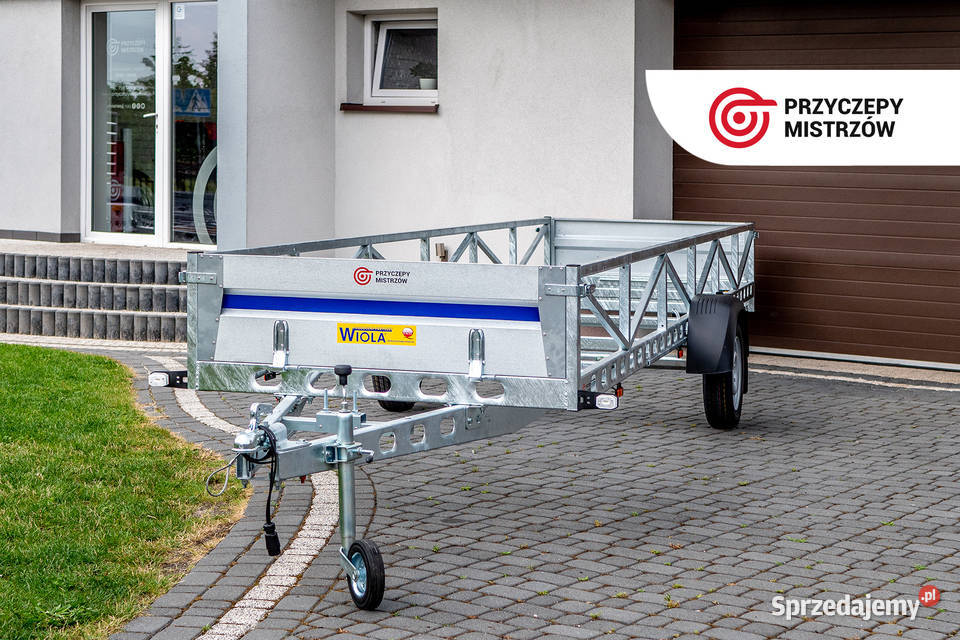 NOWA 2023 Mocna przyczepa Dłużyca ramowa WIOLA Dąbrowa Górnicza