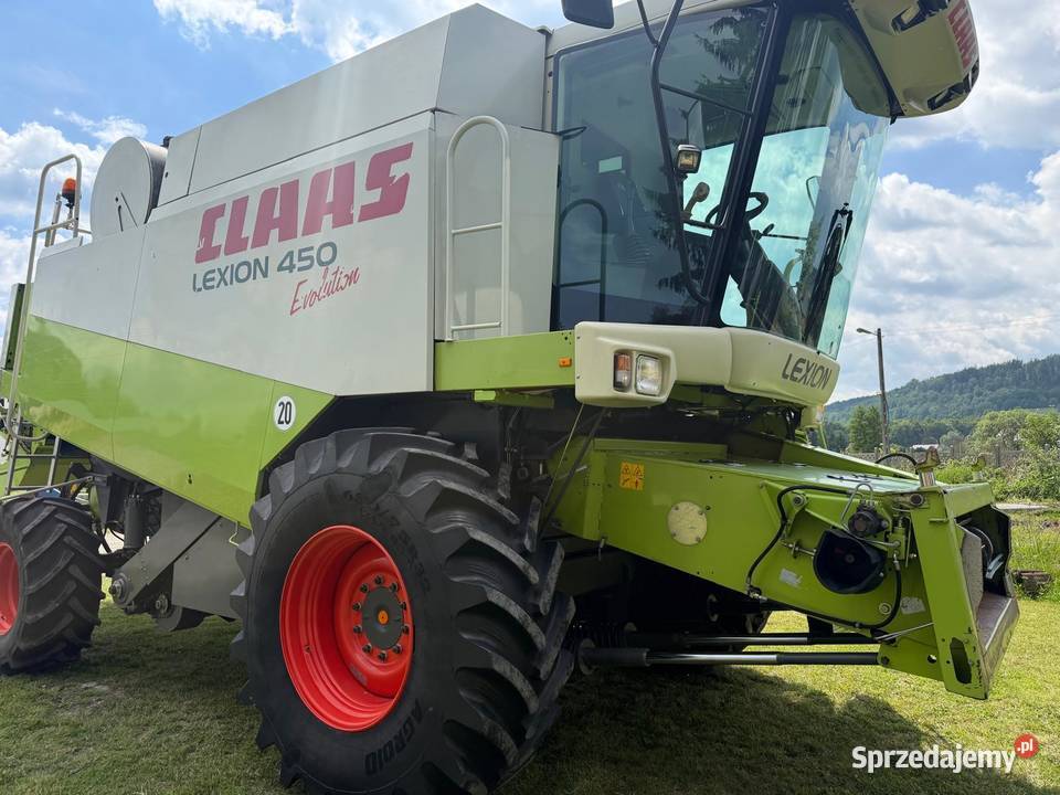 Kombajn zbożowy Claas Lexion 450 Evolution dolnośląskie Nowa Ruda sprzedam