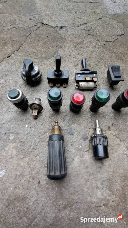 Przełączniki samochodowe PRL Leszno