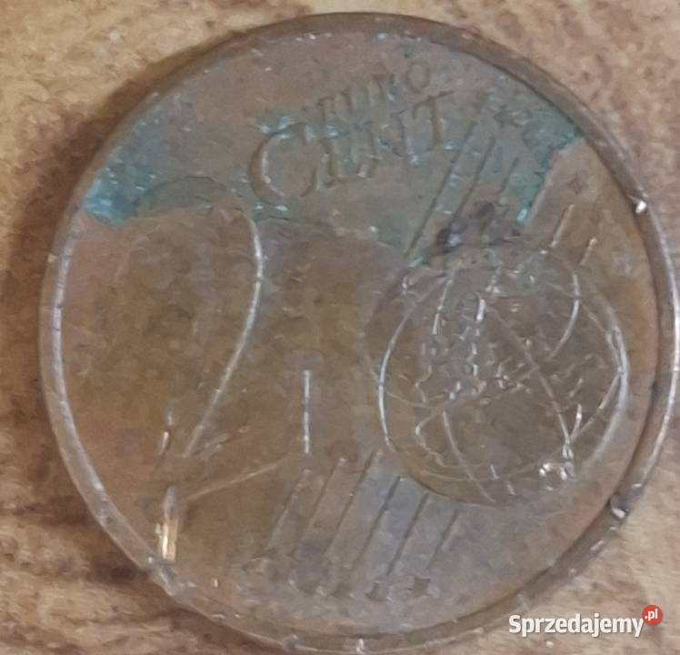 5 Euro cent Francja 2015 zRzadki destrukt Numizmatyka Lubawa