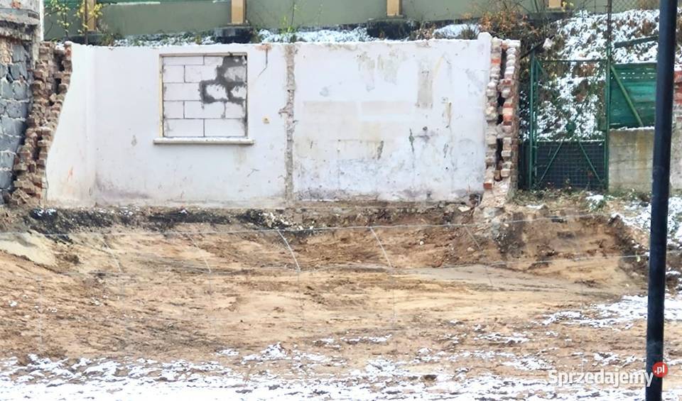 Dzialka z rozpoczeta budowa 355m kw w Gdyni pomorskie