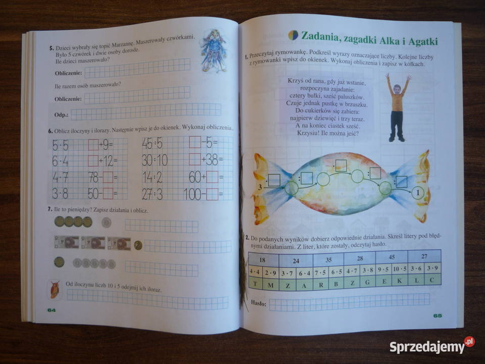 Już w szkole 2 cz 3 Matematyka ćwiczenia matematyka Szczecin