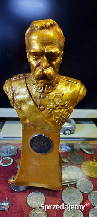 FIGURKA Popiersie Józef Piłsudski 1 Warszawa