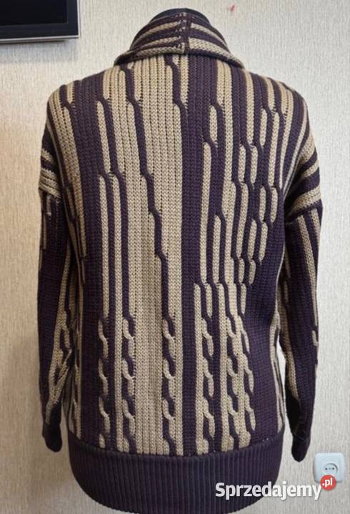 Vintage Escada Margaretha Ley kardigan wełniany
