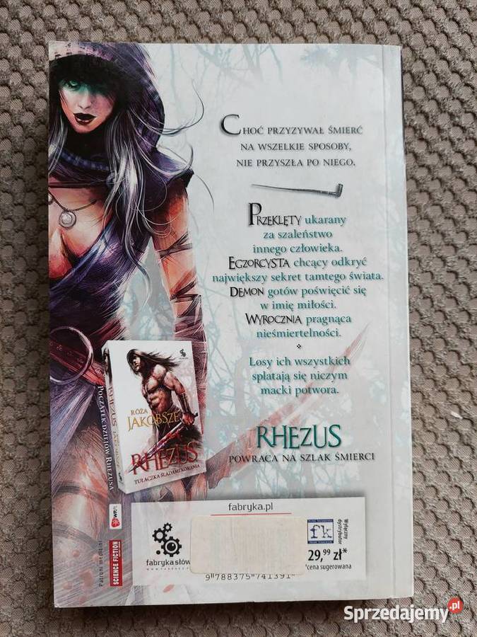 RHEZUS zielone oczy wyroczni Róża Jakobsze Kraków